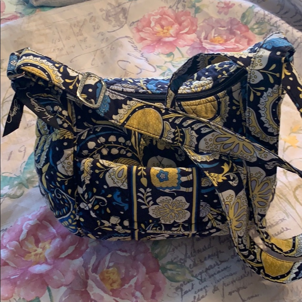 Blue and yellow Vera Bradley bag